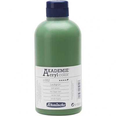 Schmincke acrylverf Akademie 500 ml leaf groen