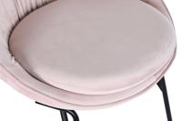 Keukenstoel DKD Home Decor Roze Gouden 60 x 60 x 85 cm - thumbnail