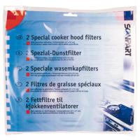 Scanpart afzuigkapfilter set 47x57cm plat Afzuigkap accessoire - thumbnail