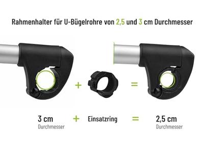 Eufab Houderarm voor fietsdrager 11631