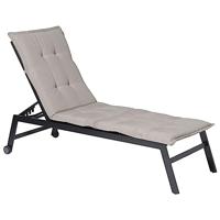 Madison ligbedkussen panama 200x60 cm lichtbeige - thumbnail