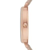 Emporio Armani AR2510 Horloge Kappa staal-leder rosekleurig-nude 32 mm - thumbnail