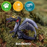 Bullyland Draak tweekoppige zwarte (75597) - thumbnail