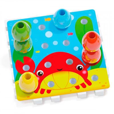 Quercetti stapelspel Jumbo Peggy junior karton 24 delig