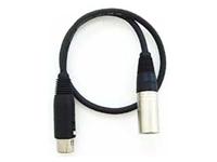 Cordial CFM1FM XLR Verbindingskabel [1x XLR-bus - 1x XLR-stekker] 1.00 m Zwart - thumbnail