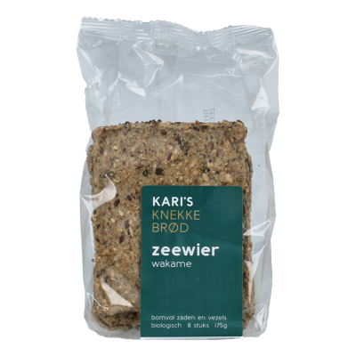 Knekkebrod zeewier bio 175 Gram
