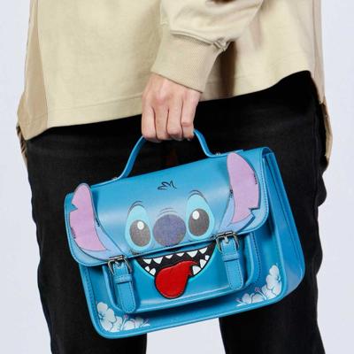 Lilo & Stitch Satchel Shoulder Bag Backpack Tongue Blue