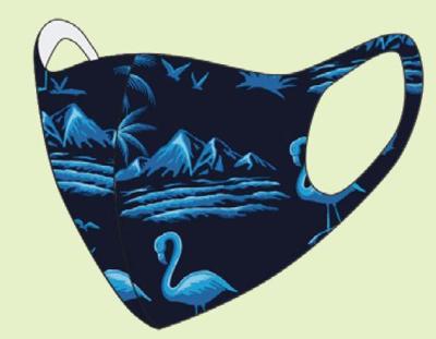 Mondkapje Flamingo One Size - Uitwasbaar Mondkapje Flamingo One Size - Uitwasbaar