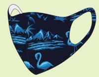 Mondkapje Flamingo One Size - Uitwasbaar - thumbnail