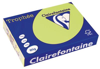 Clairefontaine Trophée gekleurd papier, A4, 80 g, 500 vel, golfgroen