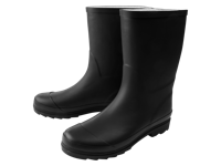 esmara Gevoerde heren regenlaarzen (Zwart, 42) - thumbnail