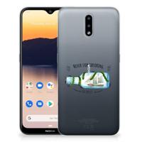 Nokia 2.3 Telefoonhoesje met Naam Boho Bottle - thumbnail