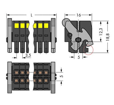 WAGO 713-1118/037-000 Female behuizing (kabel) 713 Totaal aantal polen: 36 Rastermaat: 3.50 mm Inhoud: 10 stuk(s) WAGO 713-1118/037-000 Female behuizing (kabel) 713 Totaal aantal polen: 36 Rastermaat: 3.50 mm Inhoud: 10 stuk(s)