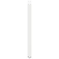 Bartafelpoten 2 st U-vormig 60x(110-111) cm staal wit - thumbnail