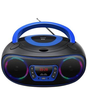 Denver TCL-212BT Radio/CD-speler VHF (FM) AUX, CD, USB, Bluetooth Sfeerverlichting Blauw - thumbnail