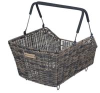 Fietsmand Basil Cento Rattan look Multi System 41 x 25 x 12 cm - bruin - thumbnail