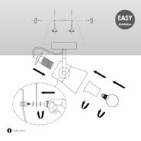 Light depot - LED opbouwspot - Edge - zwart - Outlet - thumbnail