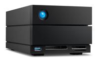 LaCie 2BIG Dock Disk Array 20 TB Externe HDD Thunderbolt 3 Desktop - Zwart - thumbnail