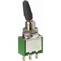 TRU COMPONENTS TC-9218544 Tuimelschakelaar 250 V/AC 2 A 1x aan/aan Continu 1 stuk(s) - thumbnail
