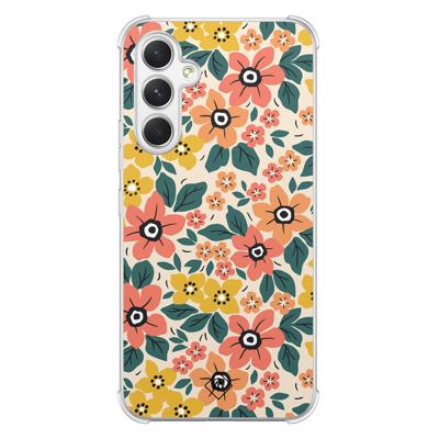 Samsung Galaxy A54 shockproof hoesje - Blossom