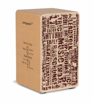 Schlagwerk CP85 Rudiments Styles cajon Large