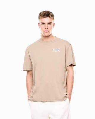EA7 Emporio Armani 7M001327 T-Shirt Heren Beige - Maat XS - Kleur: Beige | Soccerfanshop