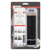 Nassau Fine Art Nassau schets- en tekenset, 7dlg. - thumbnail