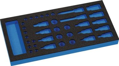 Promat/Tecwerk Gereedschapsmodule | lege inleg 1/3-module | 4000 871 250, 46-delig - 4000871259
