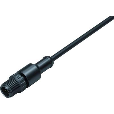 binder 77 3419 0000 50003-0200-20 Sensor/actuator connector, geassembleerd Aantal polen (sensoren): 3 Stekker, recht 2 m 1 stuk(s)