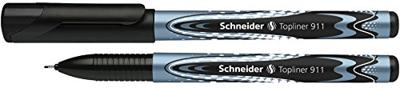 Fineliner schneider topliner 911 0.4mm zwart | 10 stuks
