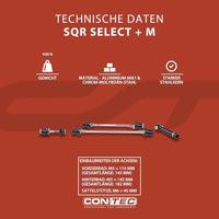 CONTEC snelspanner set "sqr+ m" ct qr set sqr select+ m black - thumbnail