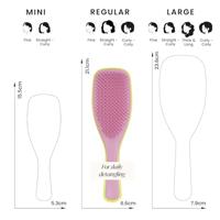 Tangle Teezer Ultimate Detangler Hyper Yellow Rosebud 1Stuks - thumbnail