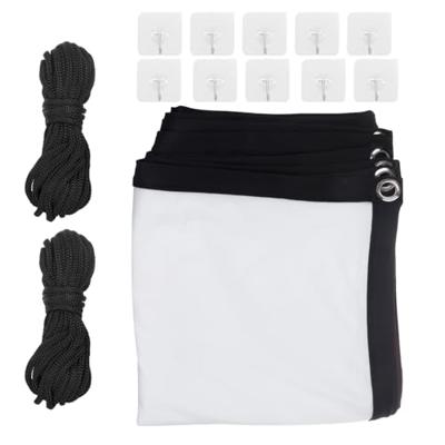 Maclean projectiescherm, 120", 240x180cm, 25mm 4:3 frame, spanhaken, MC-169