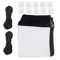 Maclean projectiescherm, 120", 240x180cm, 25mm 4:3 frame, spanhaken, MC-169 - thumbnail