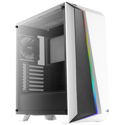 Aerocool Cylon Pro Tempered Glass Wit