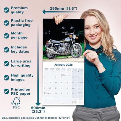70's Superbikes Kalender 2026 70's Superbikes Kalender 2026