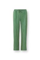Pip Studio Belin Lange Broek Kente Stripe Groen L - thumbnail