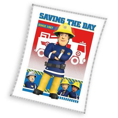 Brandweerman Sam Coral fleece plaid - 130 x 170 cm Brandweerman Sam Coral fleece plaid - 130 x 170 cm