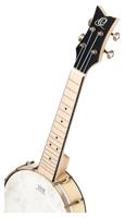 Ortega OUBJE90-MA-L Left-handed Banjolele Natural elektrisch-akoestische linkshandige banjolele - thumbnail