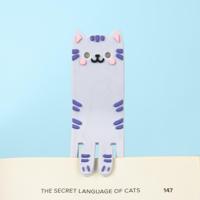 Kat leeslampje en boekenlegger - thumbnail