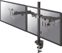 Neomounts FPMA-D550DBLACK 2-voudig Monitor-tafelbeugel 25,4 cm (10) - 81,3 cm (32) Zwenkbaar, Roteerbaar, Kantelbaar Zwart - thumbnail