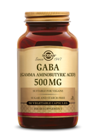 Solgar GABA 500 mg Capsules - thumbnail