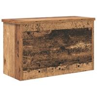 Wandgemonteerde kapstok Oud hout 50 x 20 x 30 cm Bewerkt hout - thumbnail