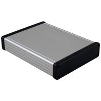 Hammond Electronics 1455T1602BK Profielbehuizing 163 x 160 x 51.5 Aluminium Zwart 1 stuk(s) - thumbnail
