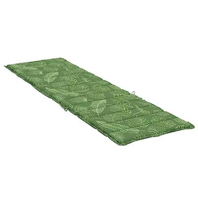 VidaXL Ligbedkussen bladpatroon oxford stof VidaXL Ligbedkussen bladpatroon oxford stof