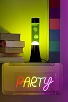 Mini lavalamp groen en geel - thumbnail