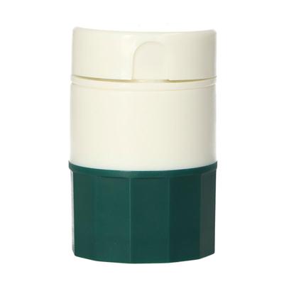 JVDL Pillendoos, pillensnijder en vergruizer 3-in-1 donkergroen