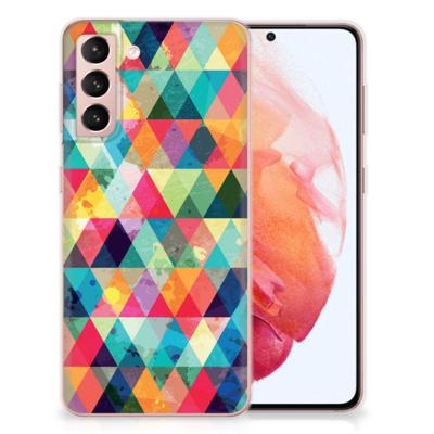 Samsung Galaxy S21 | TPU bumper | Geruit