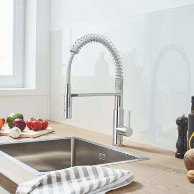 Keukenkraan Grohe Get 1-Gats Met Professionele Handdouche Chroom - thumbnail