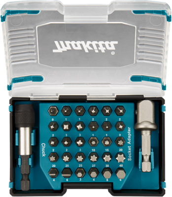 Makita Accessoires schroefbitset 32-delig - d-65084 d-65084 Makita Accessoires schroefbitset 32-delig - d-65084 d-65084